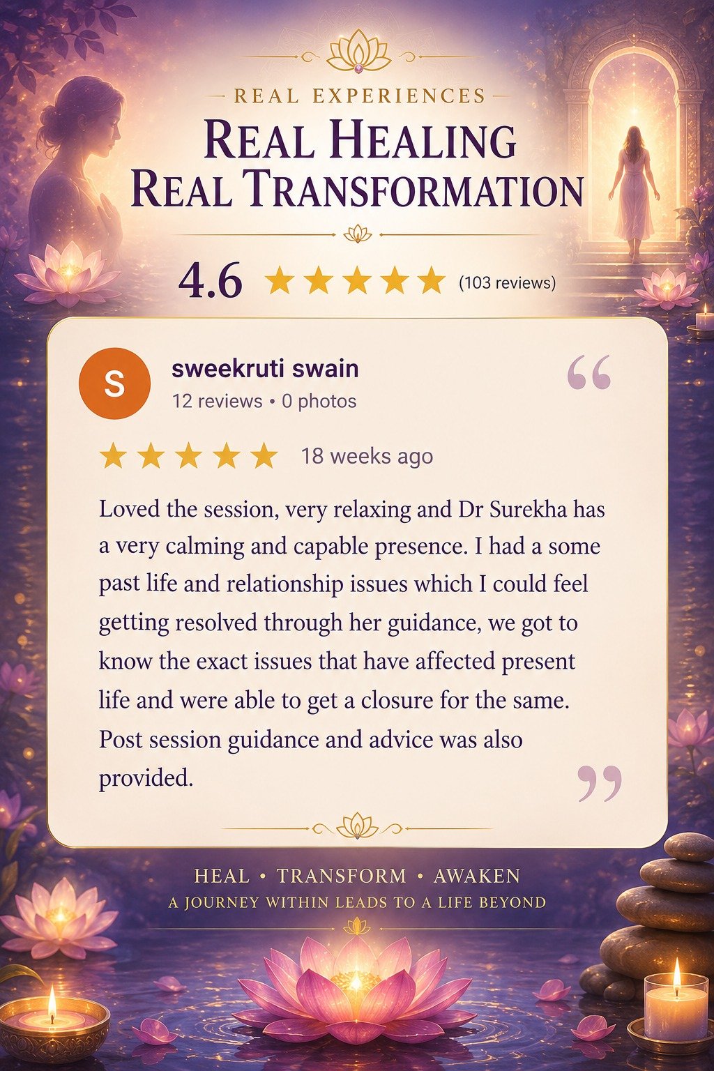 Student testimonial